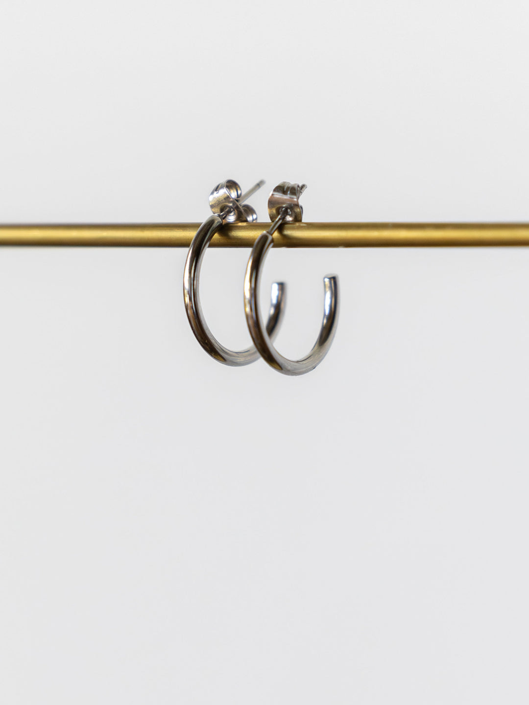 Brazon Gold/Silver Hoop Earrings