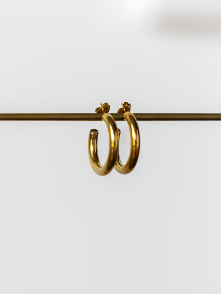 Parton Gold Hoop Earrings