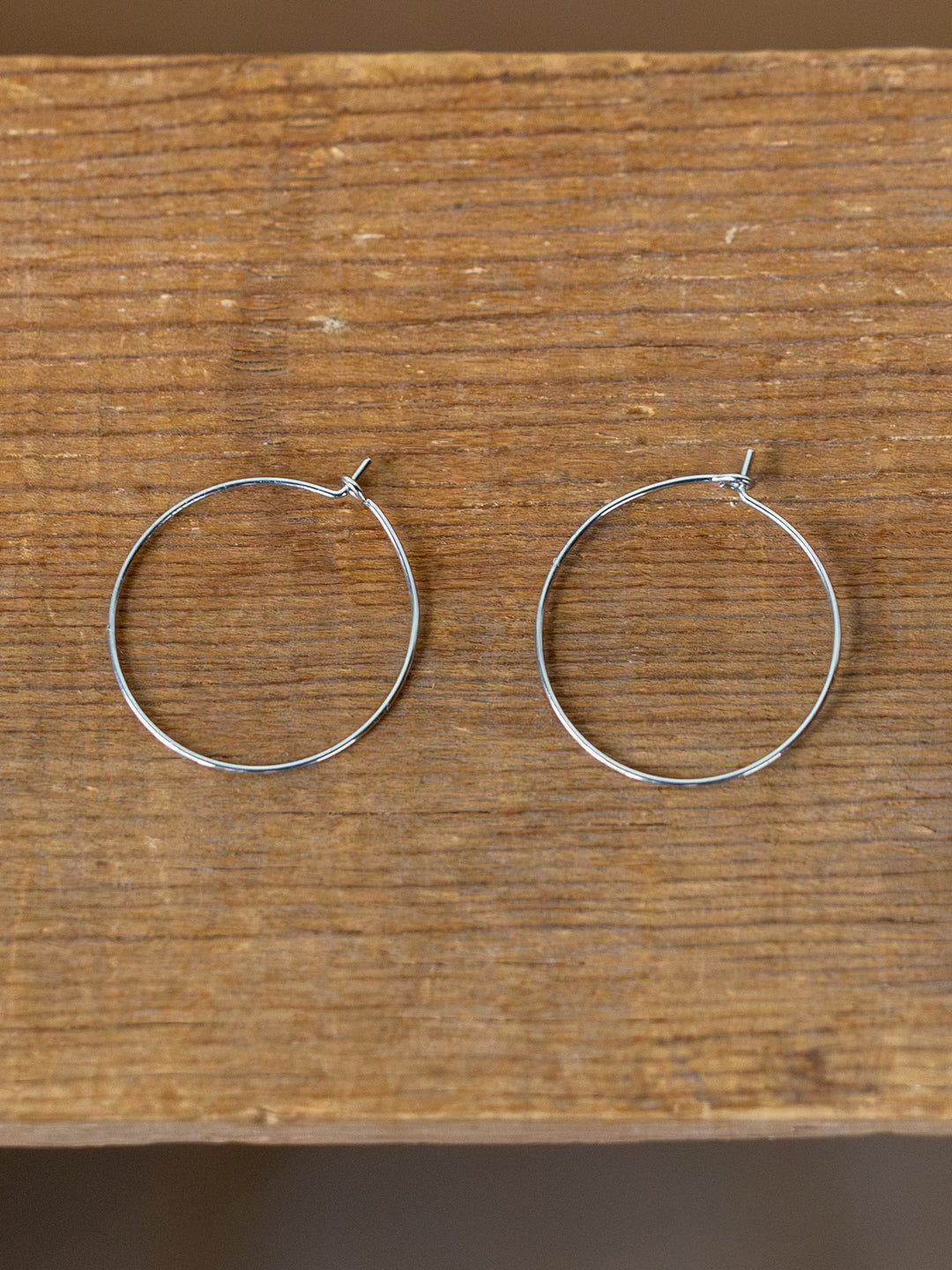 Levy Gold/Silver Hoop Earrings