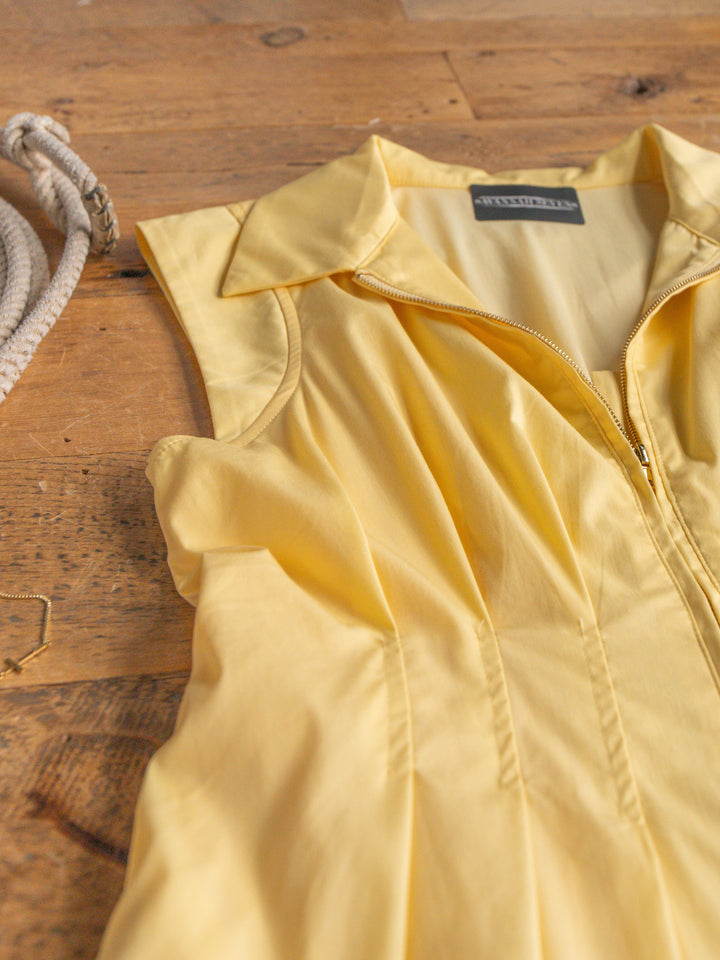 Biloxi Butter Zip Front Dress
