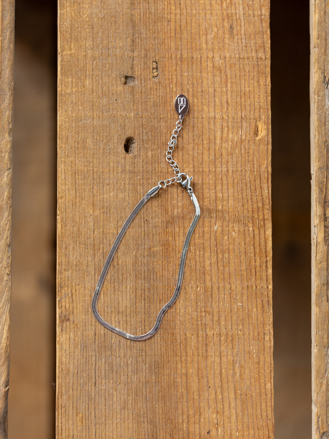 Norvell Silver Herringbone Bracelet