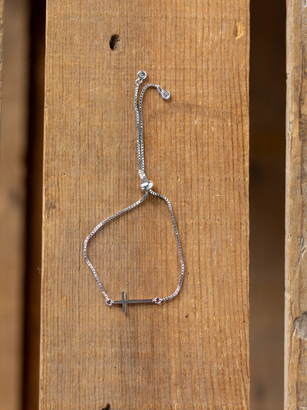 Bethel Gold/Silver Cross Bracelet