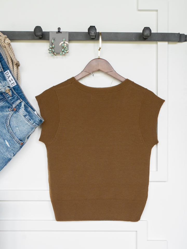 Dacoma Bronze Knit Top