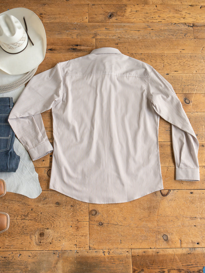 Steger Cinch Men's Pinstripe Button Up