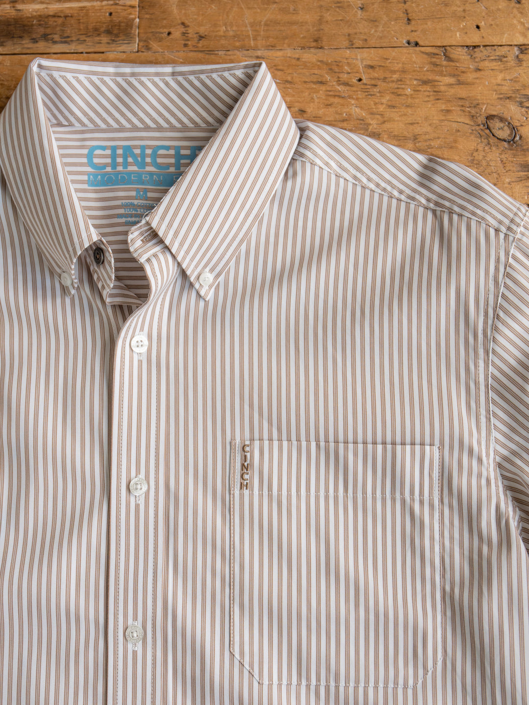 Steger Cinch Men's Pinstripe Button Up