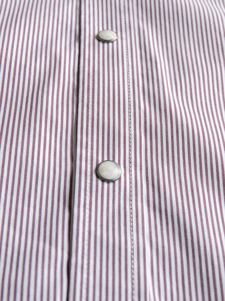 Cutler Cinch Men's Pinstripe Pearl Snap
