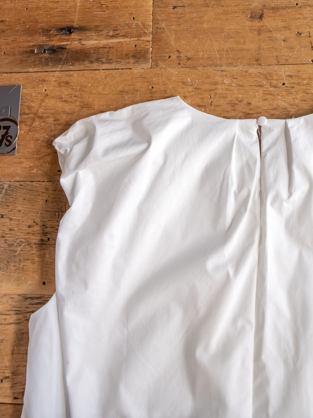 Yampa White Sleeveless Top