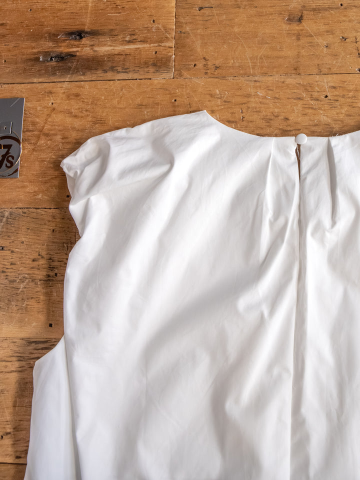 Yampa White Sleeveless Top