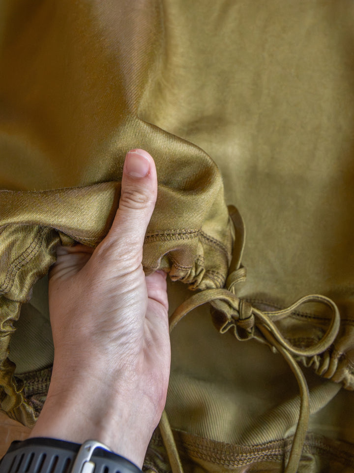 Caddo Olive Satin Set