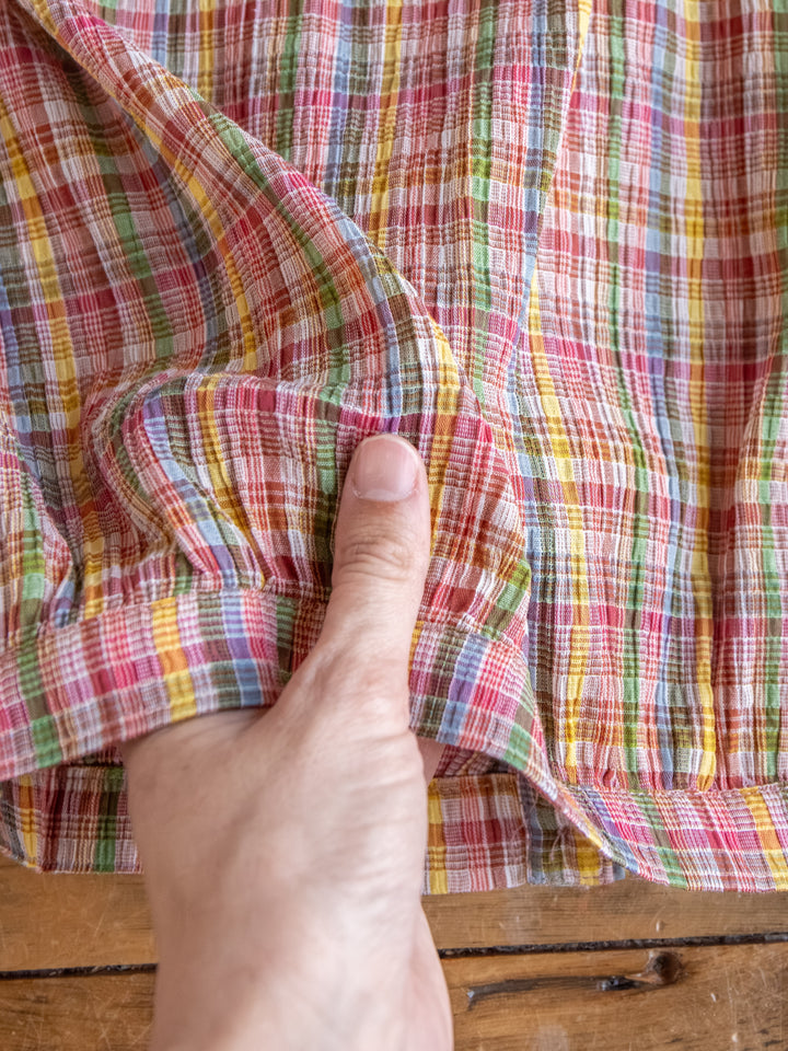 Chikasaw Multi Colored Plaid Tank