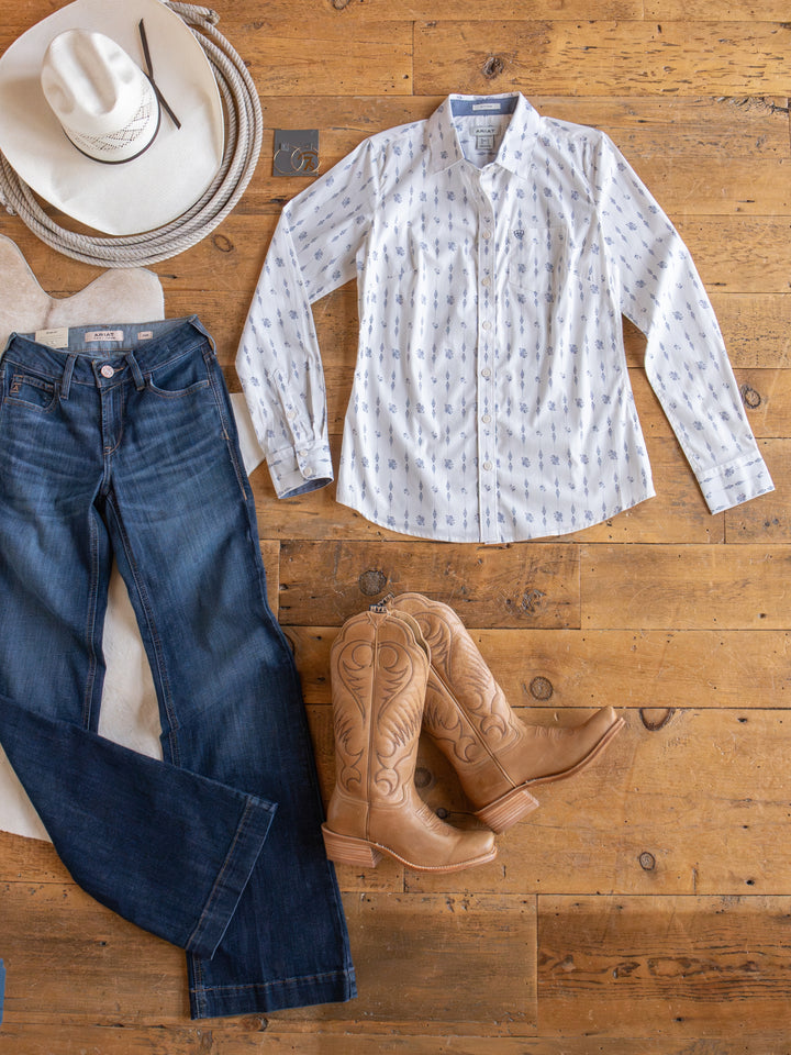 Kearney Ariat Southwest Floral Performance Shirt