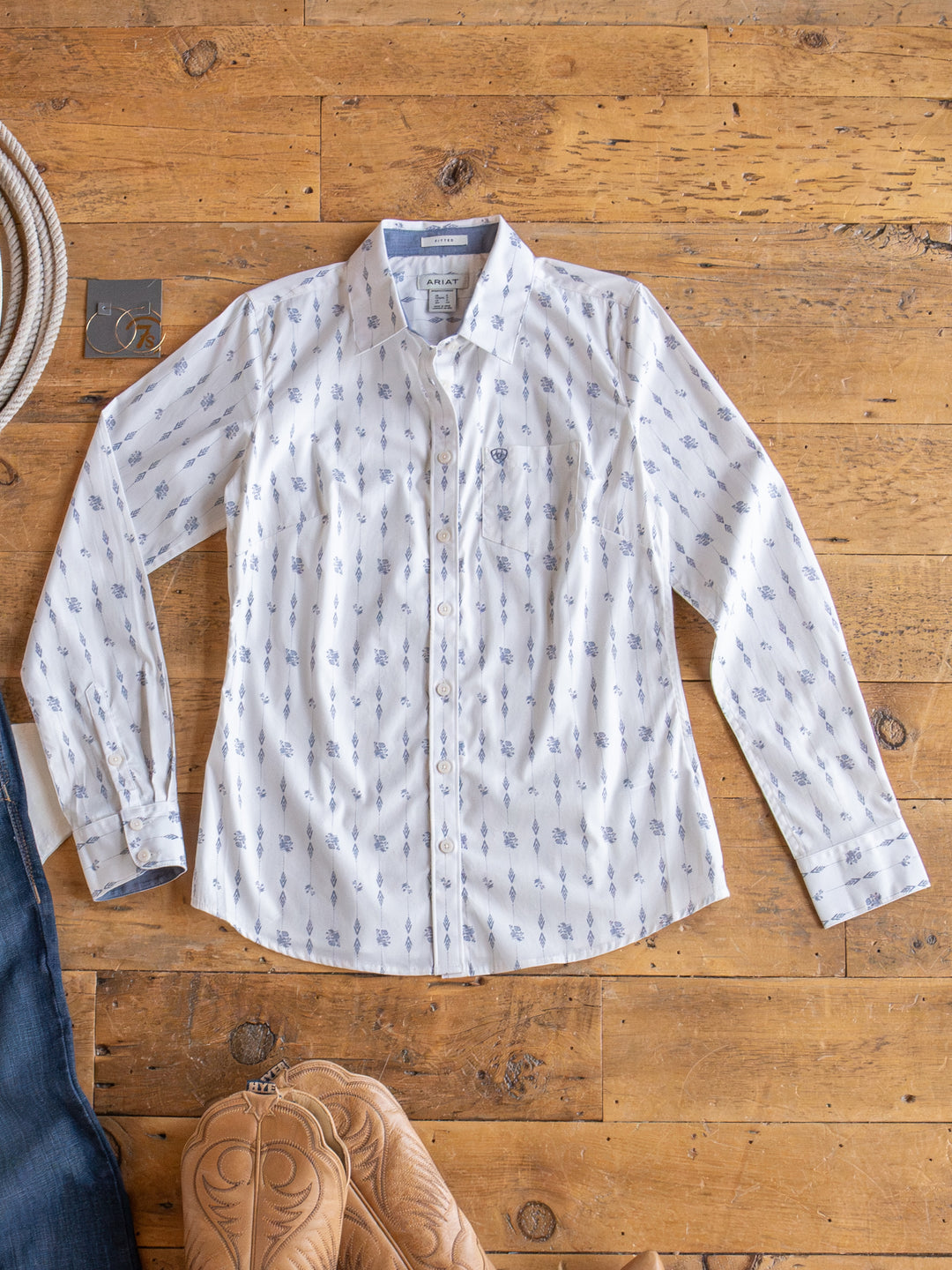 Kearney Ariat Southwest Floral Performance Shirt