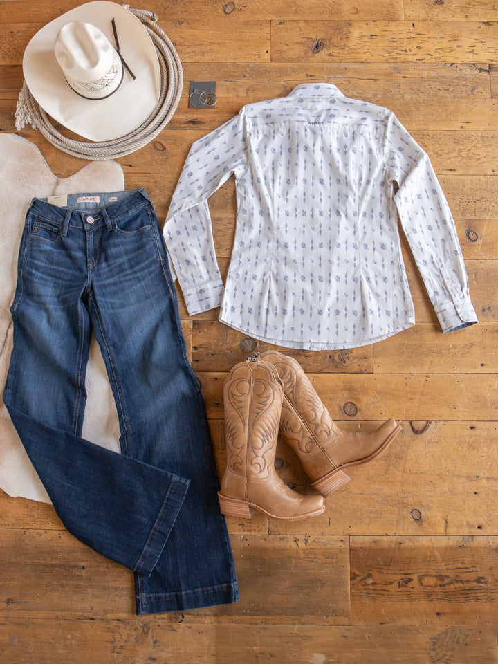 Kearney Ariat Southwest Floral Performance Shirt