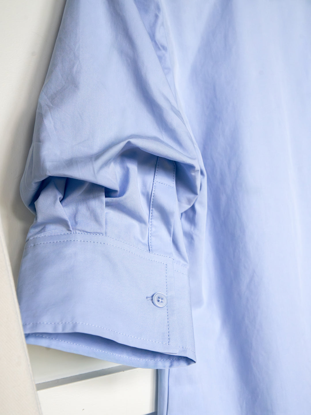 Marlow Blue Tencel Button Up Top