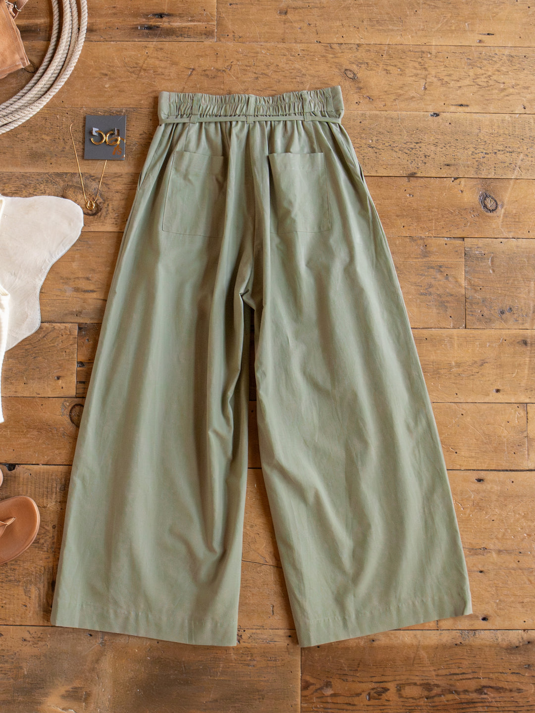 Castana Sage Palozzo Crop Pants