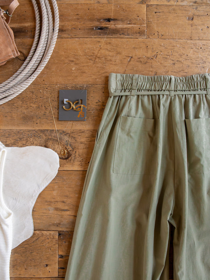 Castana Sage Palozzo Crop Pants