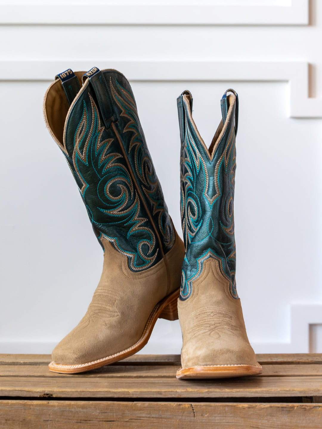 Salina Metallic Turquoise Boot