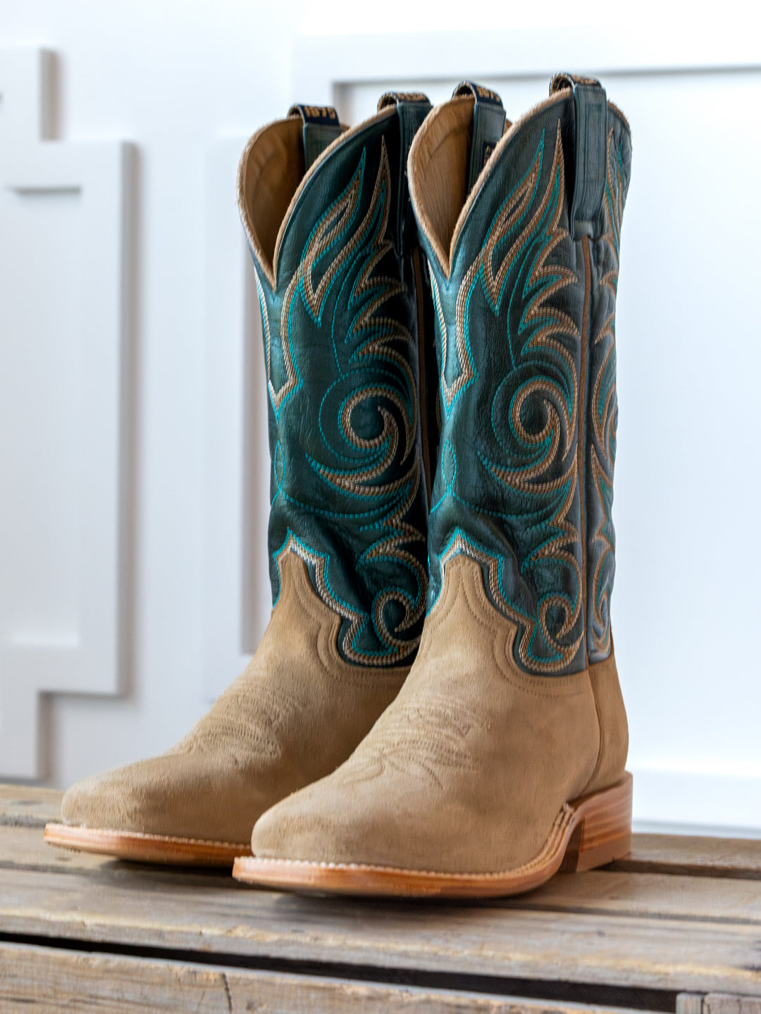 Salina Metallic Turquoise Boot