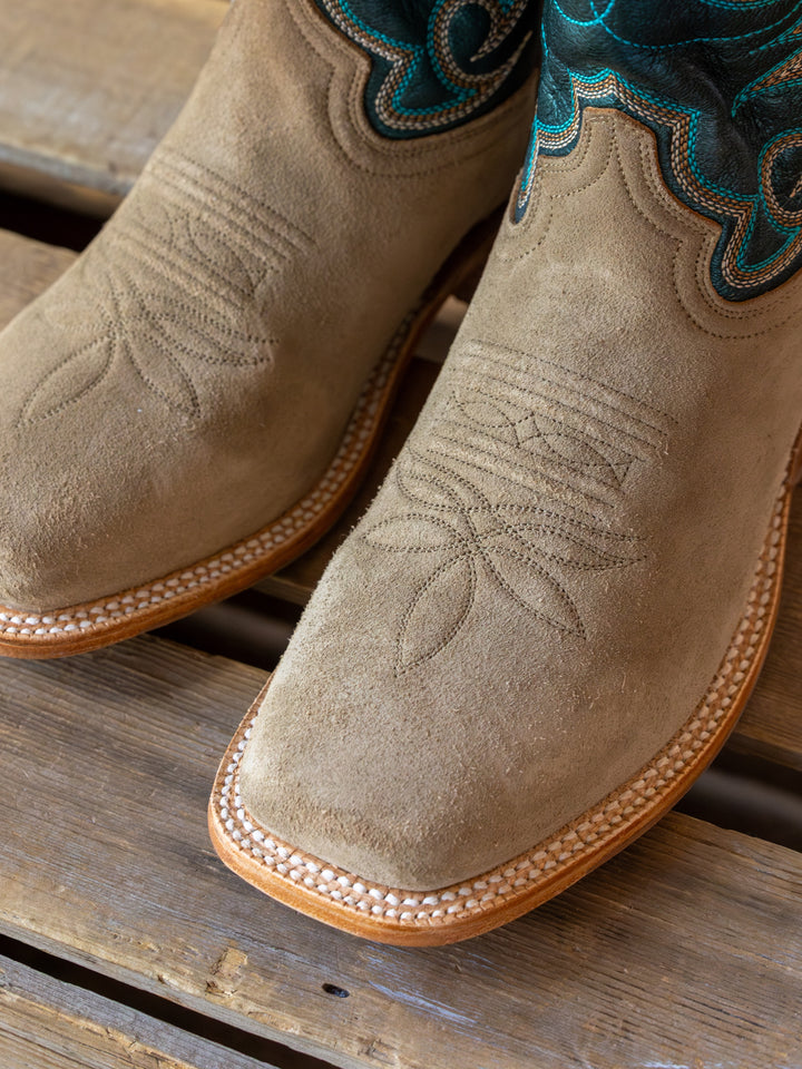 Salina Metallic Turquoise Boot