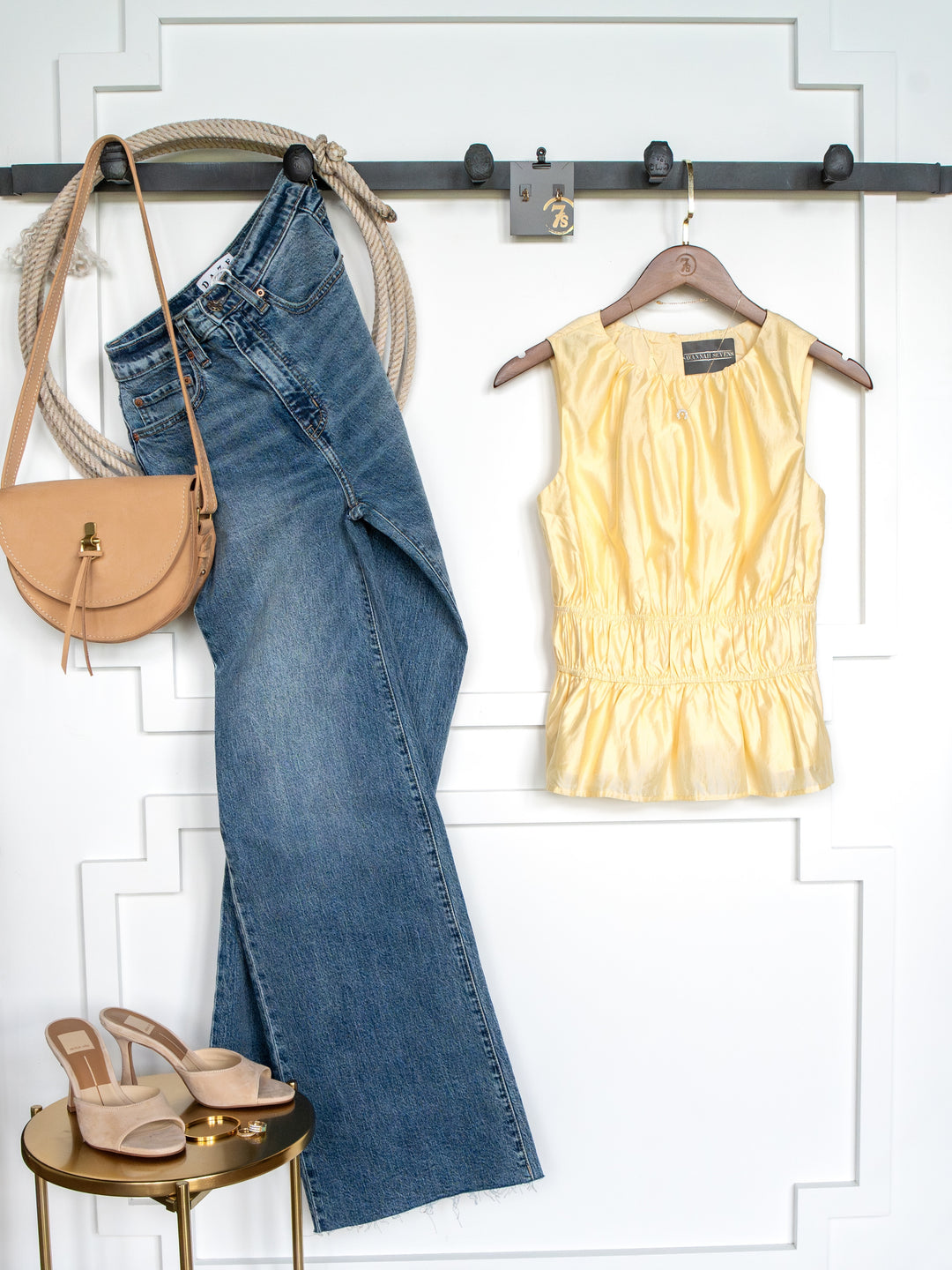 Cayton Butter Tencel Top