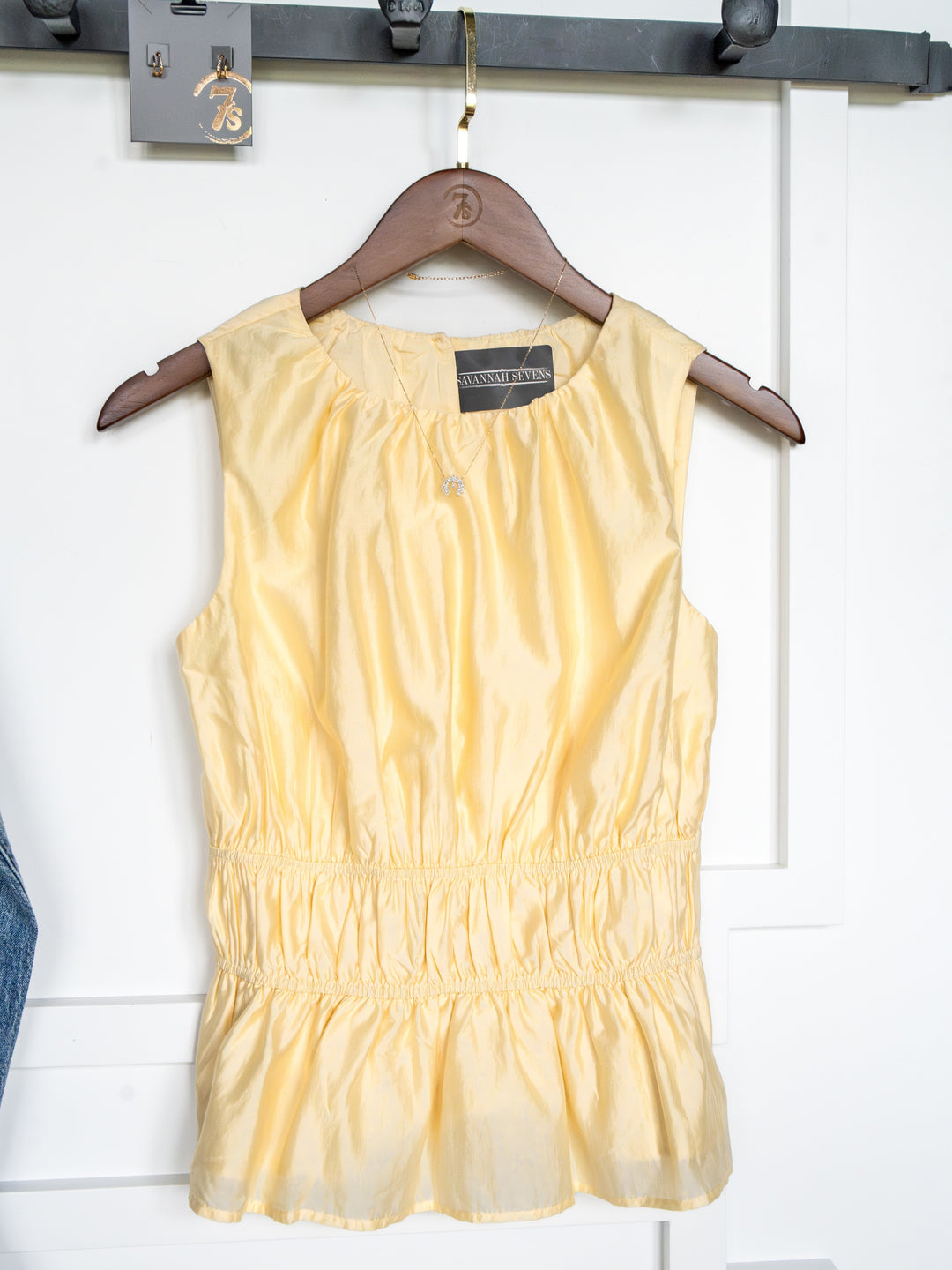 Cayton Butter Tencel Top