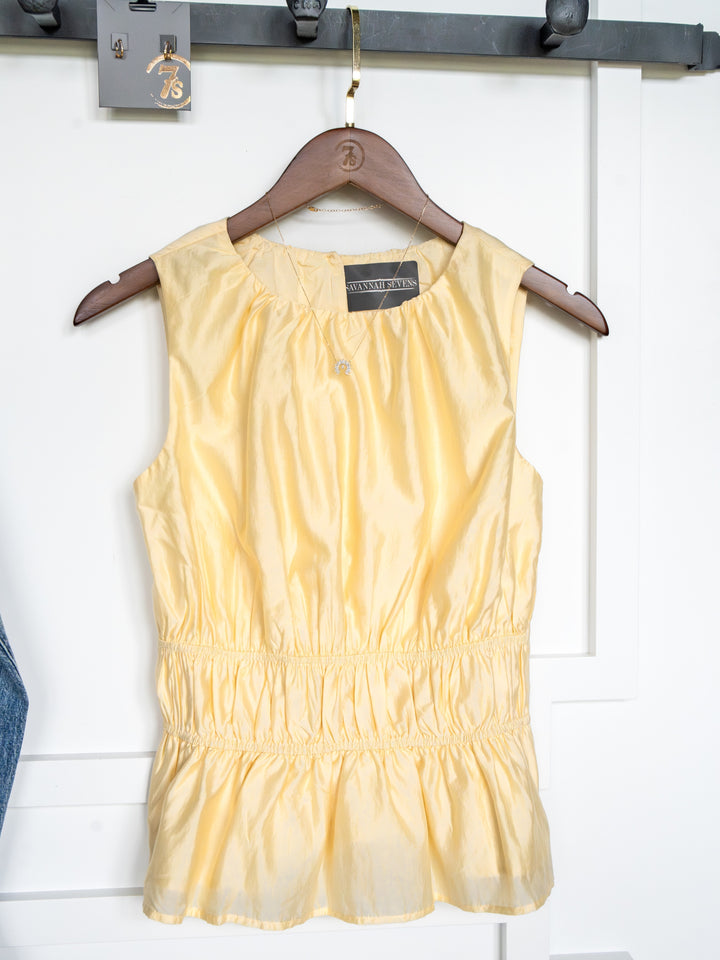 Cayton Butter Tencel Top