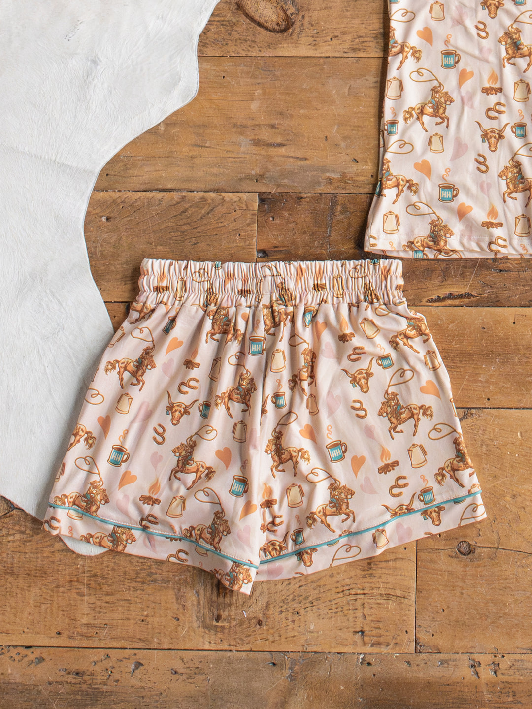 Westby Western Graphic Pajama Set
