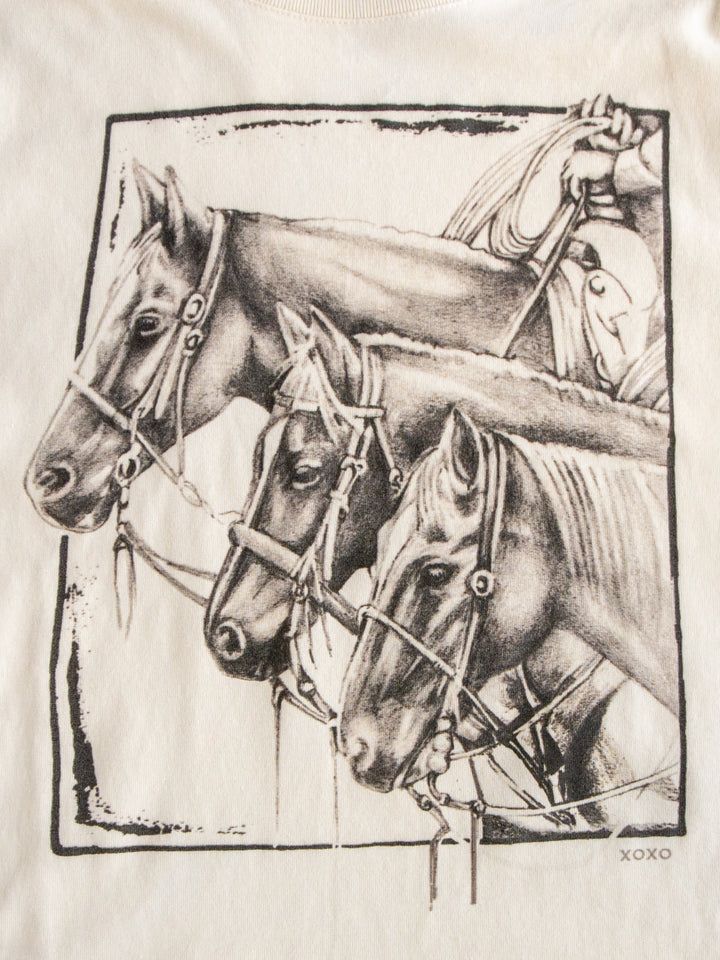 3 Horses Graphic Tee