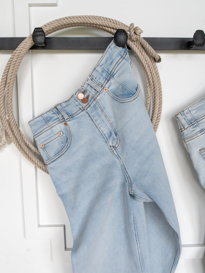Dillyn High Rise Slim Wide Leg Jean