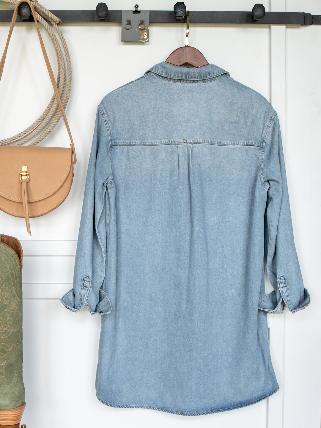 Waucoma Denim Button Up Dress