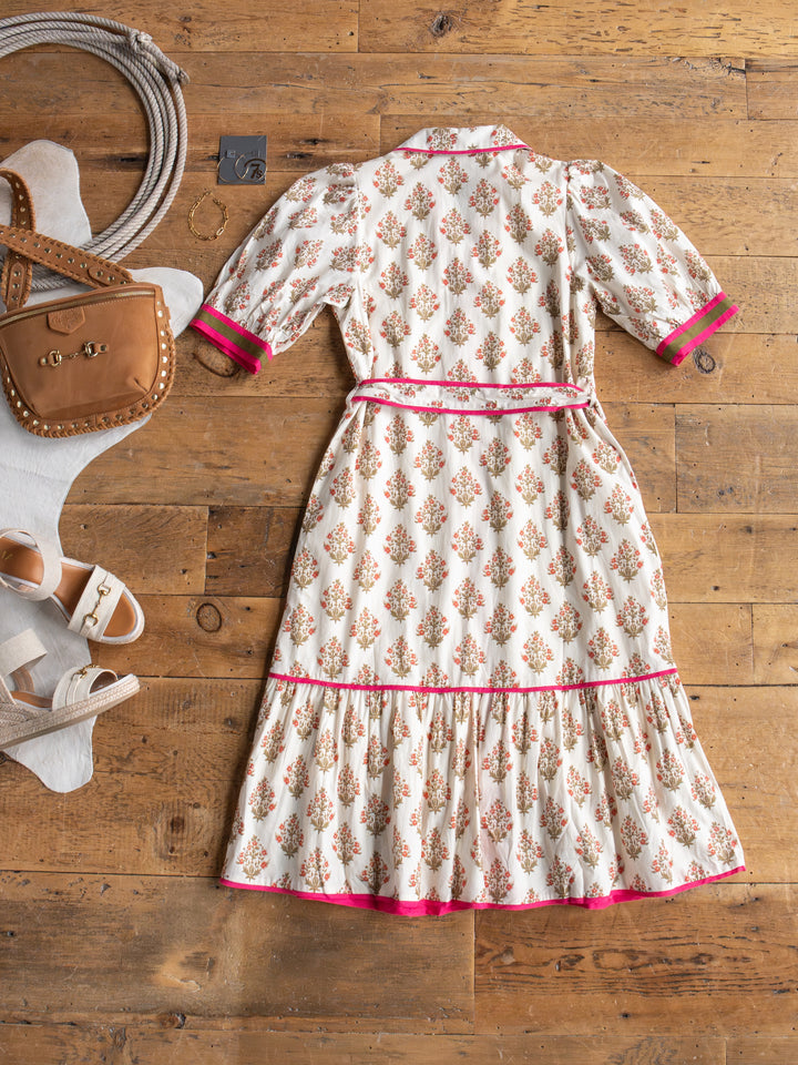 Sorrento Floral Button Up Dress