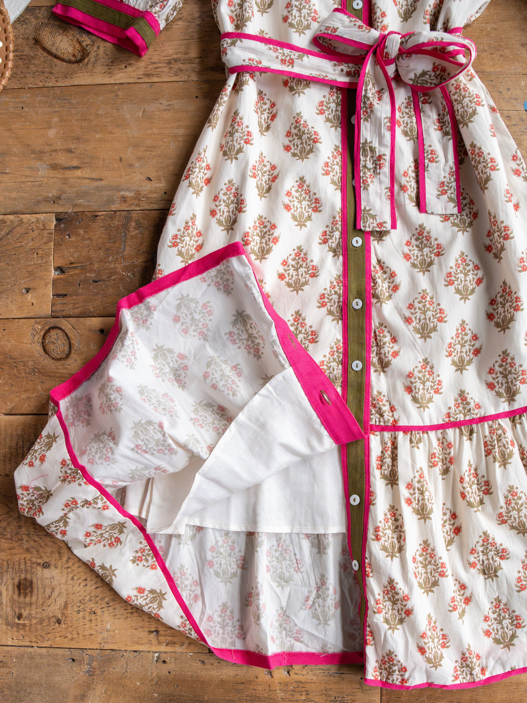 Sorrento Floral Button Up Dress