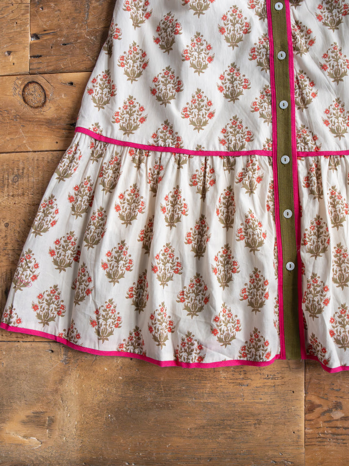 Sorrento Floral Button Up Dress
