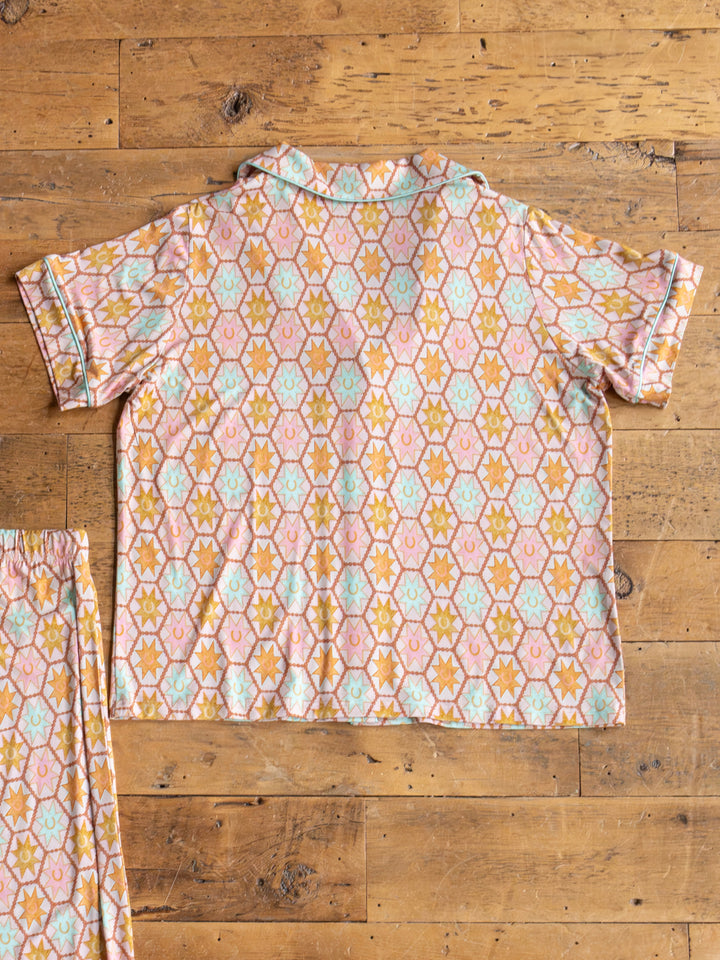 Rio Rancho Western Graphic Pajama Set