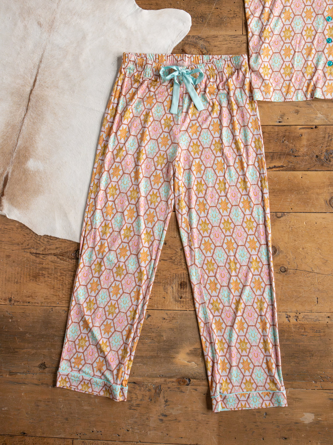 Rio Rancho Western Graphic Pajama Set