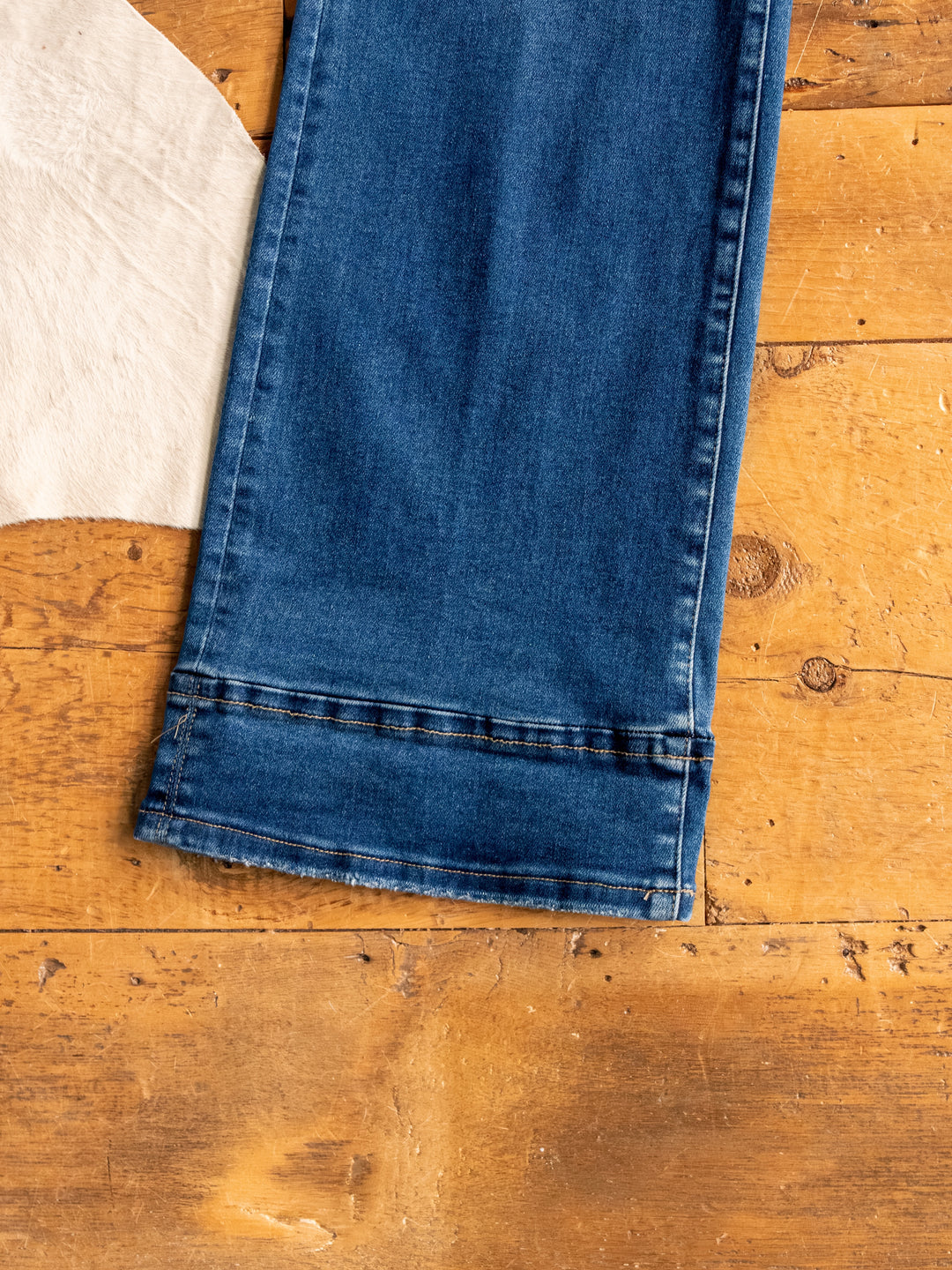 The Lenni High Rise Slim Wide Leg Jean