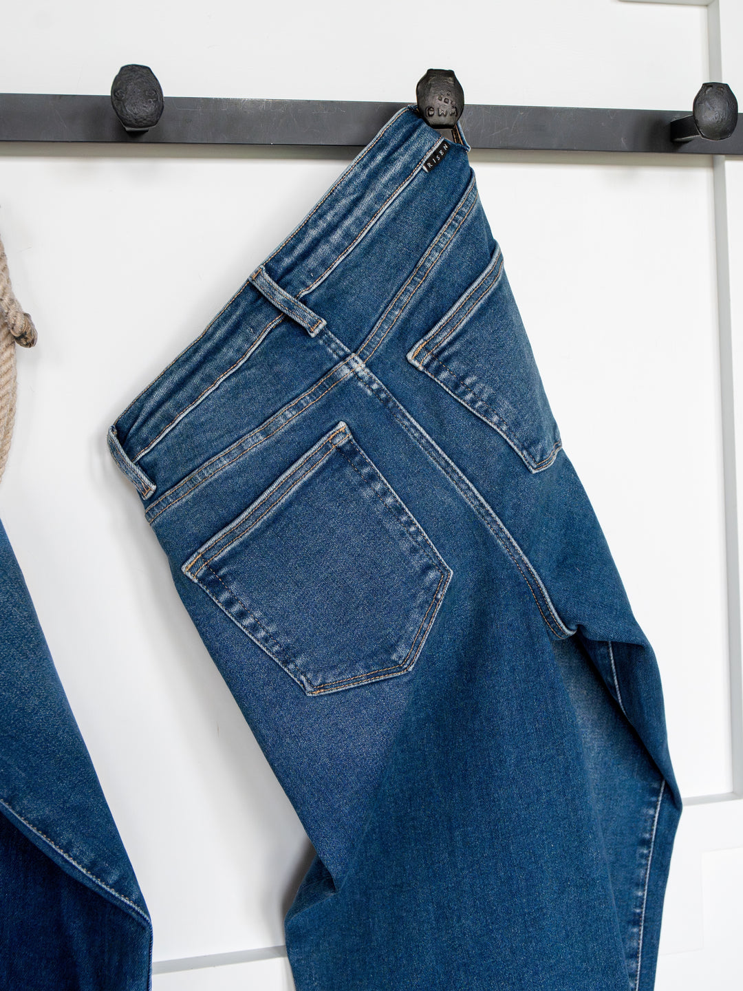 The Lenni High Rise Slim Wide Leg Jean