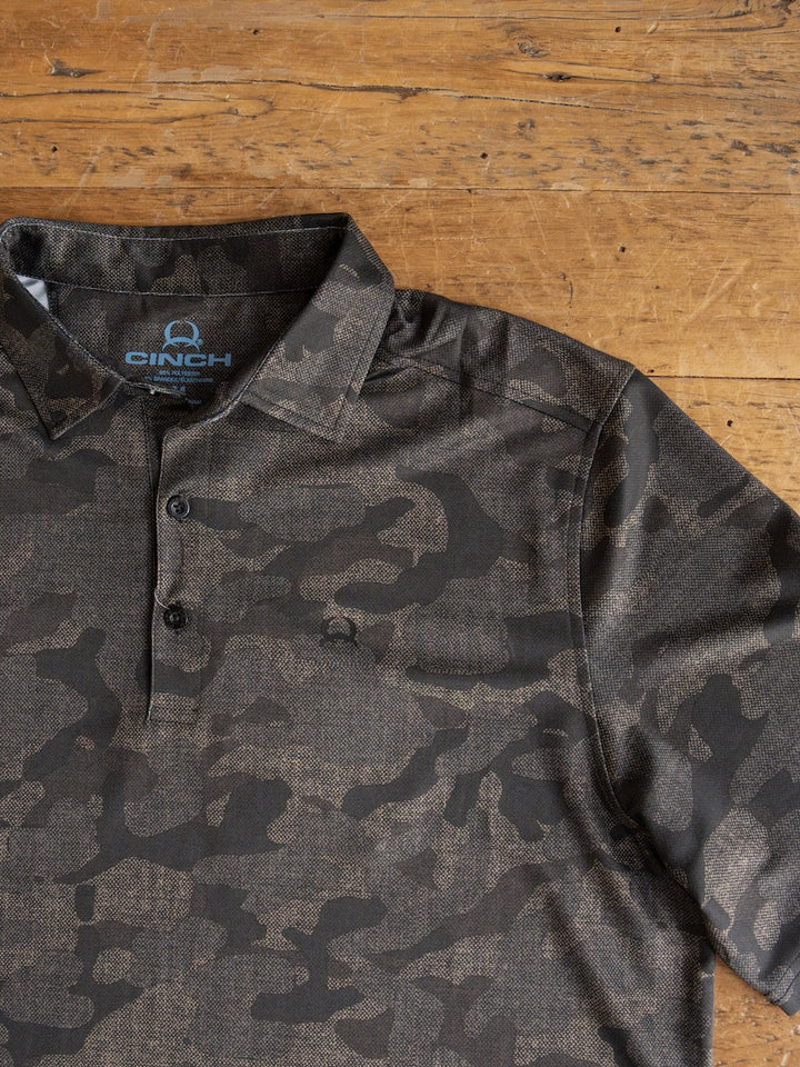 Elkton Cinch Men's Camo Polo