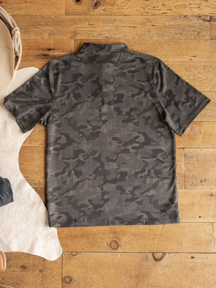 Elkton Cinch Men's Camo Polo