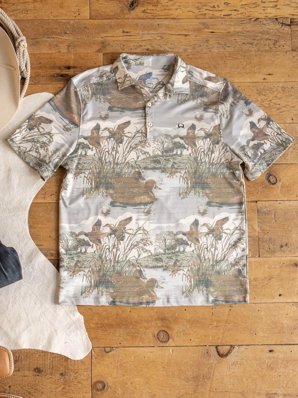 Mallard Cinch Men's Graphic Polo