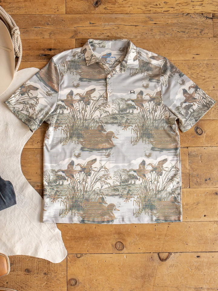 Mallard Cinch Men's Graphic Polo