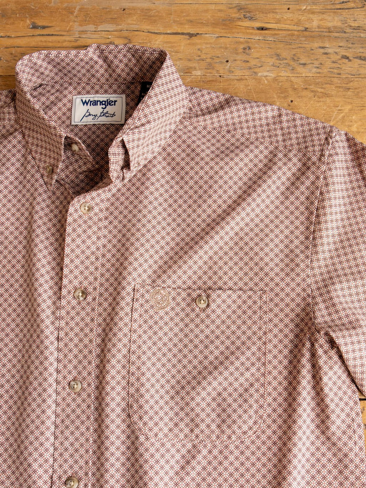 Strait Wrangler Men's Performance Button Up