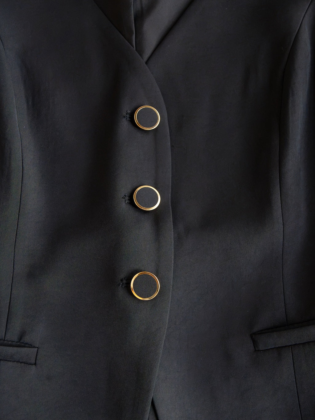 Cuero Black Vest Set