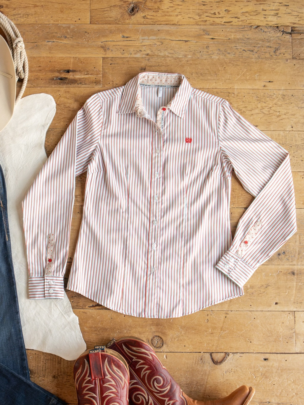 Patton Striped Tencel Performance Shirt