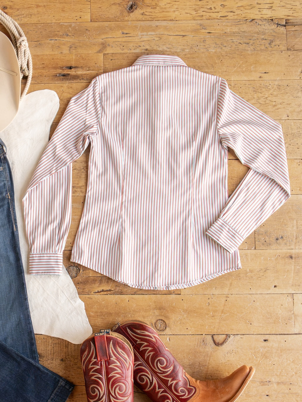 Patton Striped Tencel Performance Shirt
