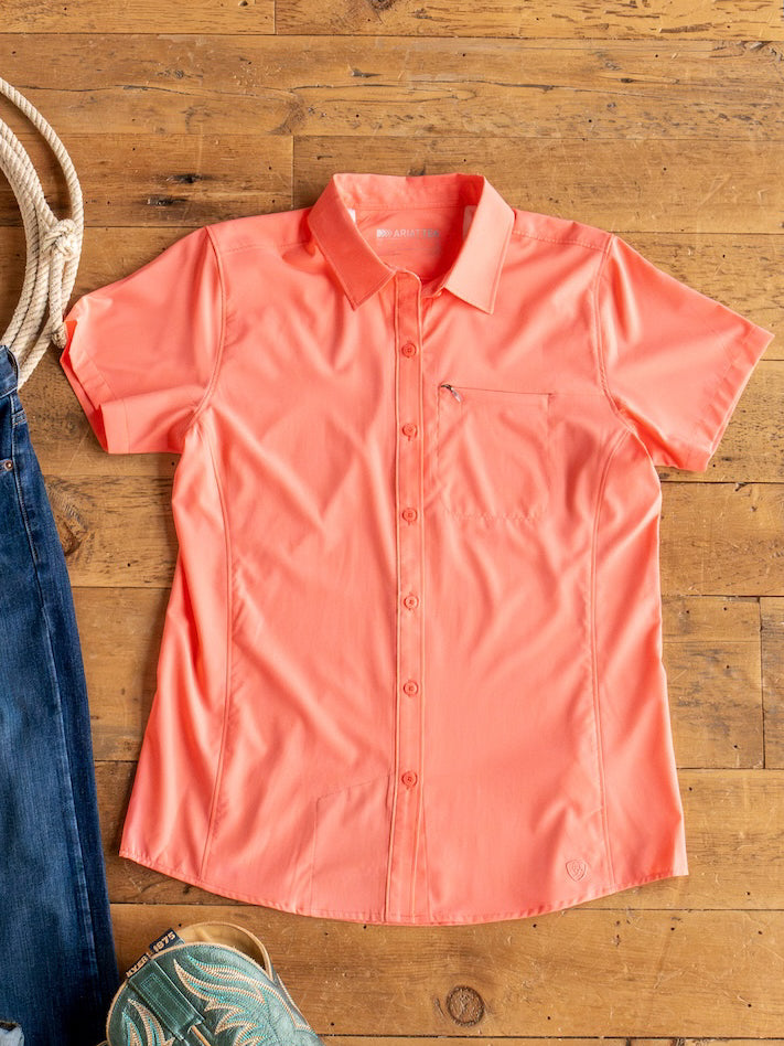 Galva Ariat Coral Performance Shirt