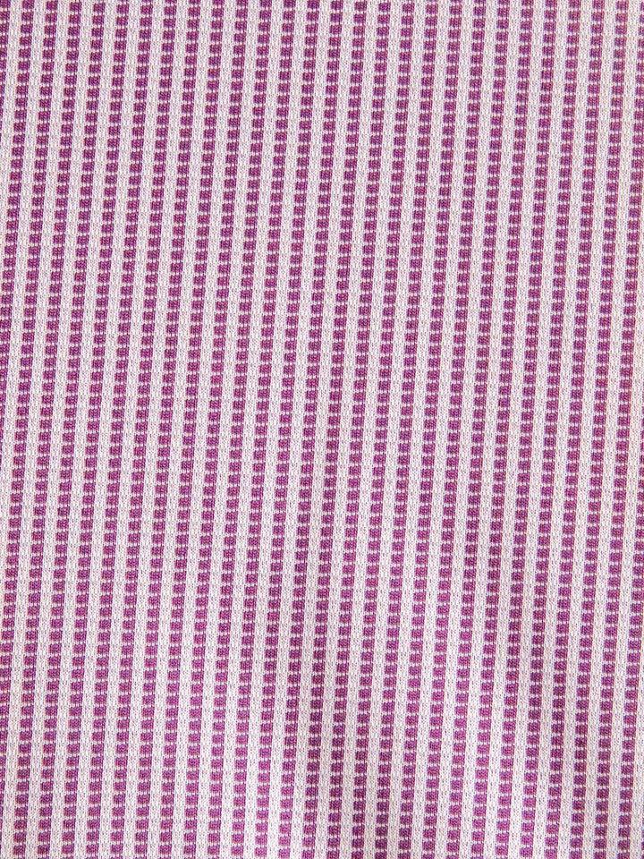 Payden Burgundy Striped Polo