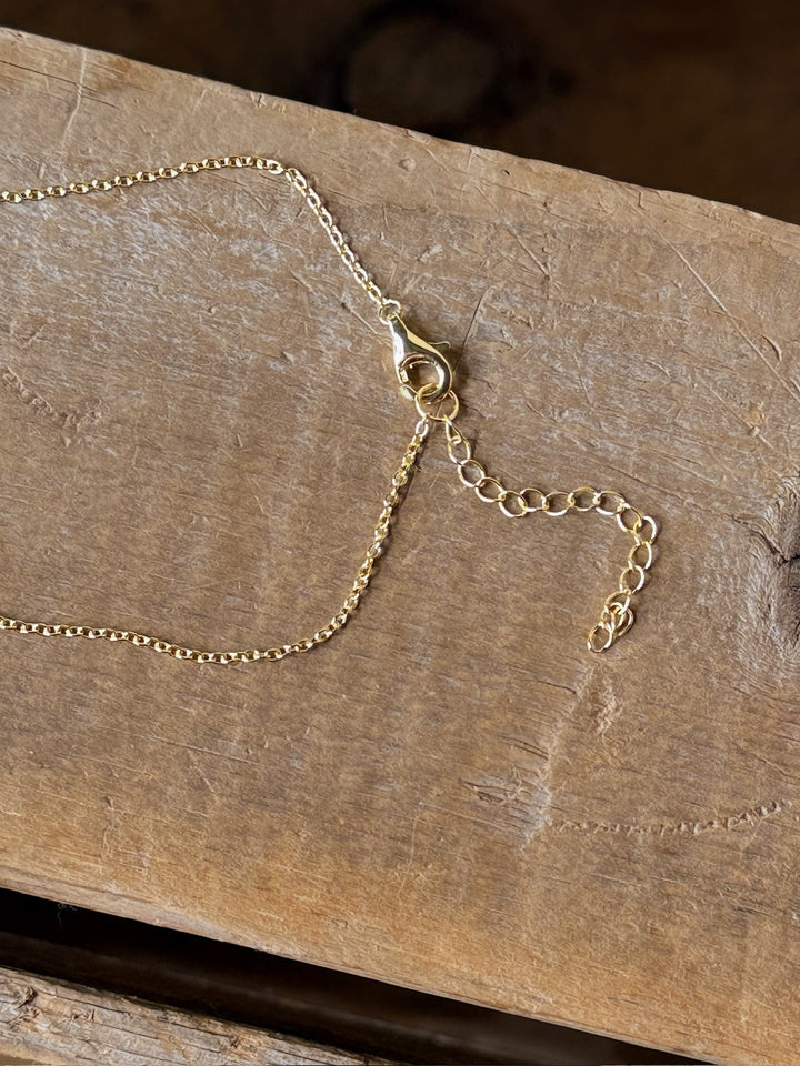 Cruz Turquoise Cross Necklace