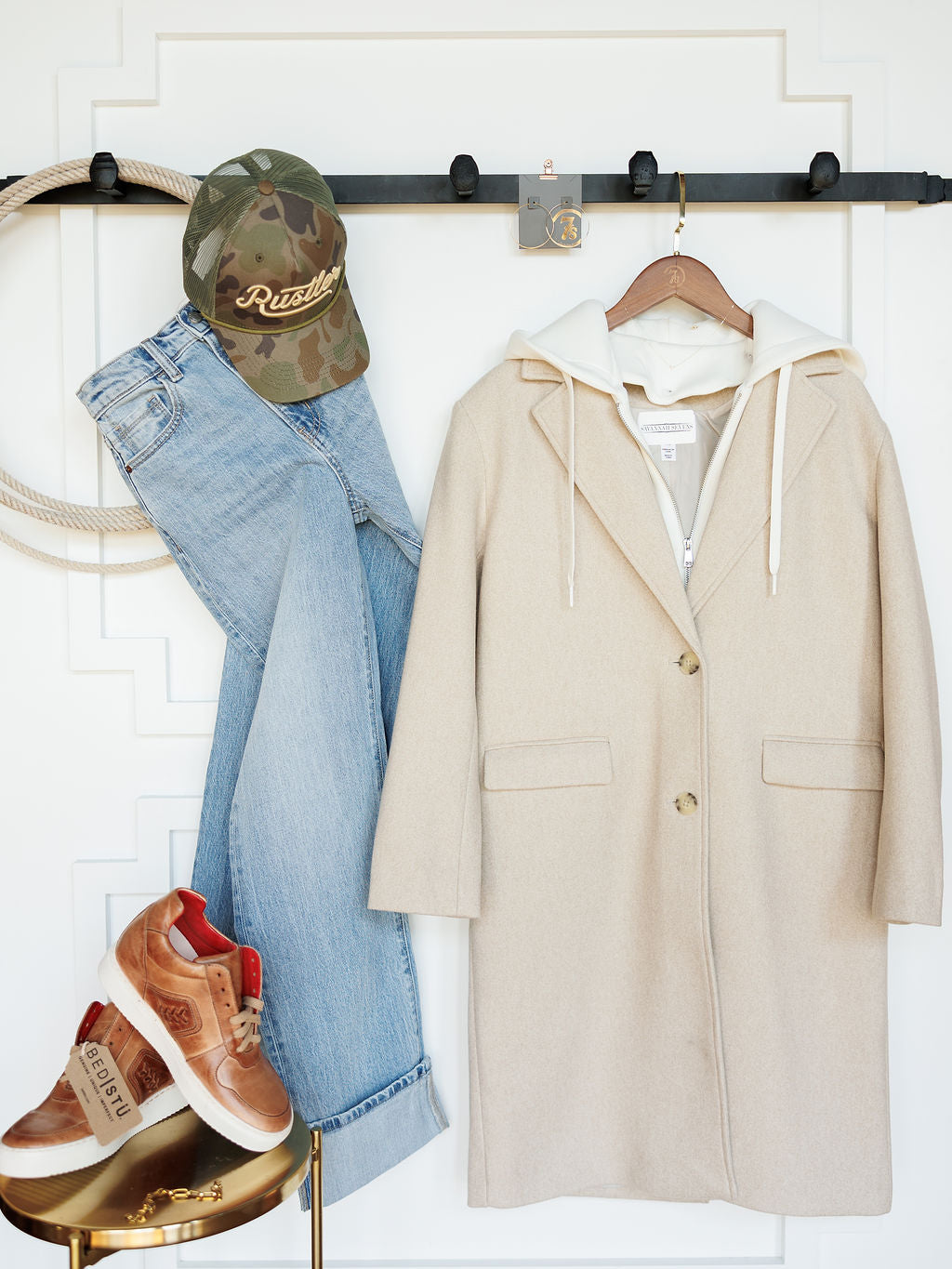 Walhalla Oatmeal Long Jacket