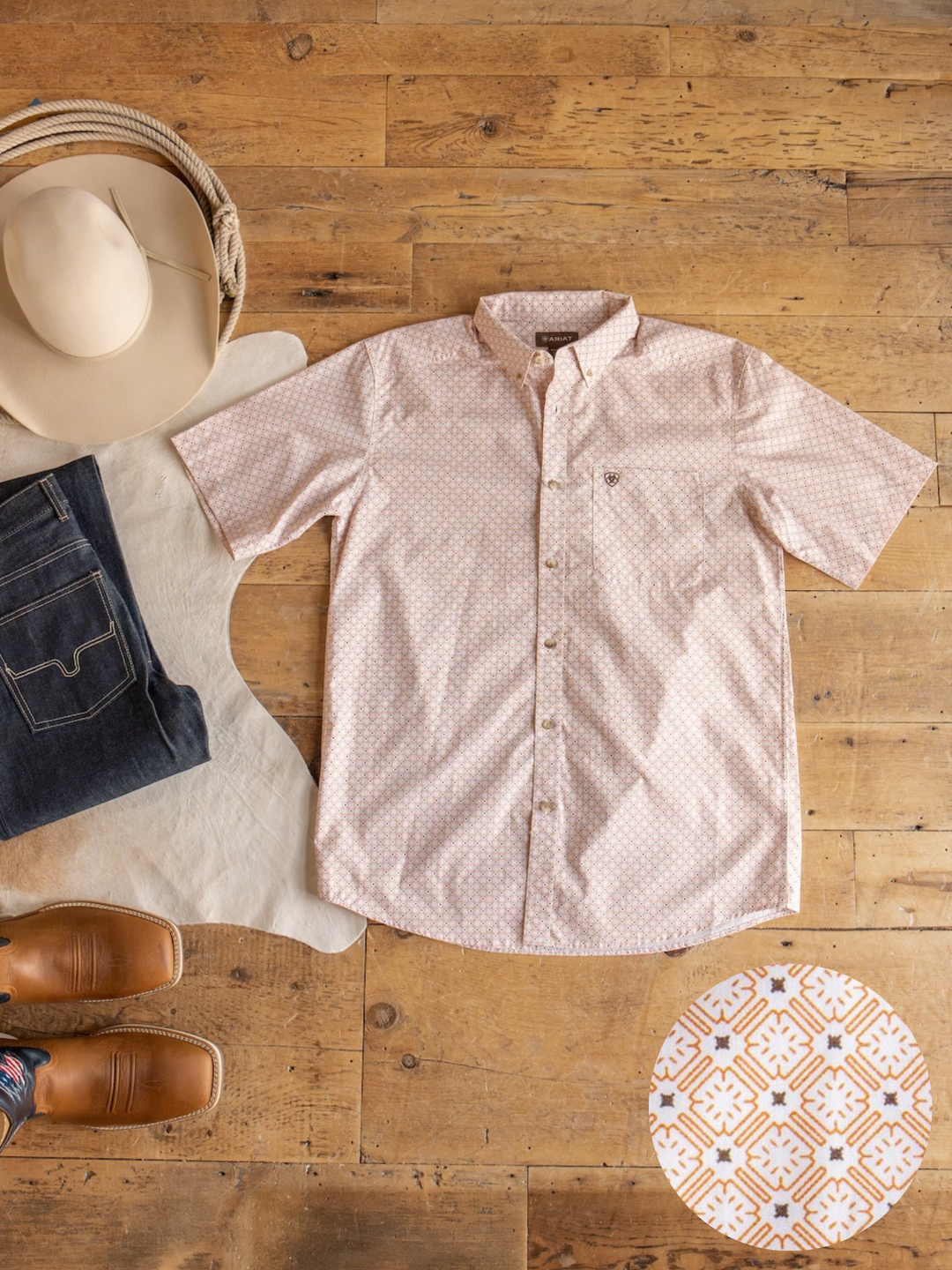 Copeland Ariat Men's Southwest Button Up